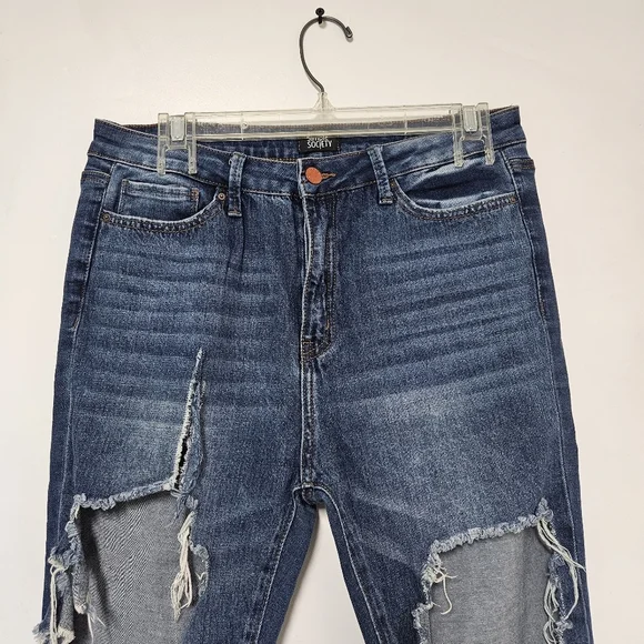 Simple Soclety High Waist Jeans Size 13/ 31 - Picture 7 of 15
